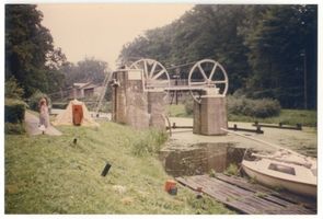 Buchwalde Kr. Preußisch Holland, Kreis Preußisch Holland Buchwalde Kr. Preußisch Holland, Geneigte Ebene V Oberlandkanal