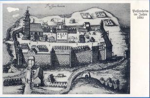Passenheim, Stadt, Kreis Ortelsburg Passenheim, Blick auf die Stadt Пассенхайм, вид на город