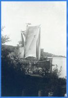Nidden, Kreis Memel Nidden, Kurenkähne im Hafen VII Нидден, куршские лодки в гавани, VII