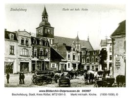 Bischofsburg, Stadt, Kreis Rößel 