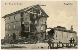 Kruglanken, Kreis Angerburg Kruglanken, Zerstörte Mühlenwerke 