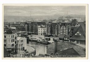 Königsberg (Pr.), Stadtkreis Königsberg Königsberg (Pr.), Blick auf das Speicherviertel Königsberg, Speicherviertel am Hundegatt (Lastadie)