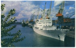 Königsberg (Pr.), Stadtkreis Königsberg Königsberg - Kaliningrad, Handelshafen Königsberg, Außenhafen (bis zum Hauptzollamt)