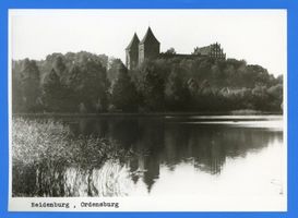 Neidenburg, Stadt, Kreis Neidenburg Neidenburg, Schloß und Schloßteich IV Neidenburg, Schloß