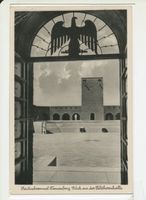 Hohenstein Kr. Osterode, Stadt, Kreis Osterode Hohenstein i. Ostpr., Reichsehrenmal Tannenberg - Blick aus der Feldherrenhalle 