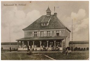 Preußisch Holland, Stadt, Kreis Preußisch Holland Preußisch Holland, Badeanstalt 