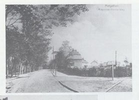 Metgethen, Ort und Bahnstation, Stadtkreis Königsberg Adolf-Hitler-Weg Metgethen, Kaporner Heide-Weg 