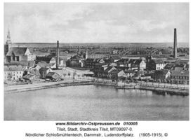 Tilsit, Stadt, Stadtkreis Tilsit Dammstraße