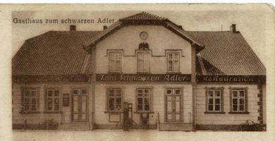 Groß Schirrau, Kreis Wehlau Groß Schirrau, Gasthaus zum schwarzen Adler Гросс-Ширрау, трактир «Чёрный орёл»