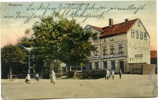Königsberg (Pr.), Stadtkreis Königsberg Königsberg-Rosenau , Schankwirtschaft  Villa Bismarcksruh  Кёнигсберг-Розау, пивная «Вилла Бисмарксру»