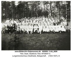Tilsit, Stadt, Stadtkreis Tilsit   Tilsit, Krankenhäuser, Heilanstalten