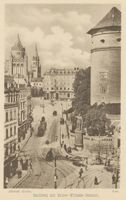 Königsberg (Pr.), Stadtkreis Königsberg Fritz-Tschierse-Platz (fr. Gesekusplatz) Königsberg, Kantberg (Gesekusplatz) mit Kaiser-Wilhelm-Denkmal Königsberg, Stadtteil Altstadt (Umgebung des Schlosses)