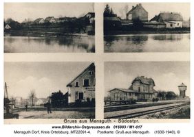 Mensguth Dorf, Kreis Ortelsburg  