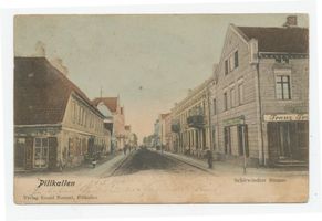 Schloßberg, Kreisstadt, Kreis Schloßberg Adolf-Hitler-Straße (fr. Schirwindter Straße) Pillkallen, Kreisstadt, Schirwindter Straße (sp. Adolf-Hitler-Straße) 