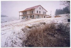 Rohmanen, Kreis Ortelsburg Rohmanen, Haus der Familie Trzaska 