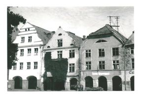 Wormditt, Kreis Braunsberg Wormditt, Laubenhäuser Вормдитт, дома с галереями