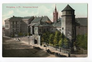 Königsberg (Pr.), Stadtkreis Königsberg Schloßplatz Königsberg (Pr.), Königliches Schloß Кёнигсберг (Пр.), Королевский замок