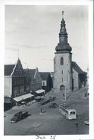 Insterburg, Stadt, Stadtkreis Insterburg Insterburg, Alter Markt, Lutherkirche V Инстербург, Старый рынок, лютеранская церковь, V