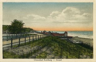 Kahlberg-Liep, Ort, Kreis Elbing Kahlberg-Liep, Strand VI 
