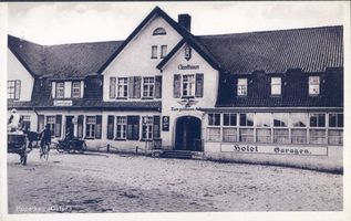 Markthausen, Kreis Labiau Popelken Kr. Labiau, Gasthaus und Hotel zum Goldenen Adler 