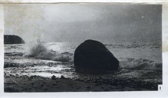 Rauschen Kr. Samland, Kreis Samland Rauschen Kr. Samland, Meer in der Abenddämmerung Rauschen, Strand