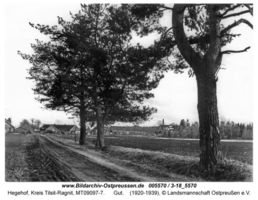 Hegehof, Kreis Tilsit-Ragnit 