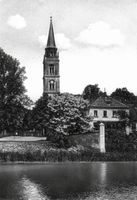 Gumbinnen, Stadt, Kreis Gumbinnen Kirchenplatz Gumbinnen, Luth. Kirche Гумбиннен, лютеранская церковь