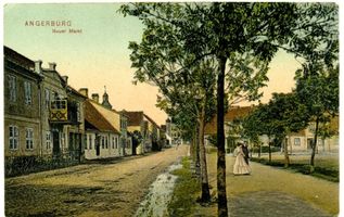 Angerburg Kr. Angerburg, Stadt, Kreis Angerburg Neuer Markt  