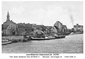 Tilsit, Stadt, Stadtkreis Tilsit Memelstraße