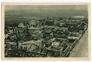 Schirwindt, Stadt, Kreis Schloßberg Schirwindt, Das zerstörte Schirwindt im Mai 1915 Ширвиндт, разрушенный Ширвиндт в мае 1915 года