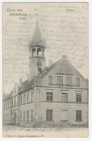 Wartenburg Kr. Allenstein, Stadt, Kreis Allenstein Wartenburg, Rathaus 