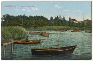 Osterode (Ostpr.), Kreis Osterode Osterode (Ostpr.), Landschaft am See 