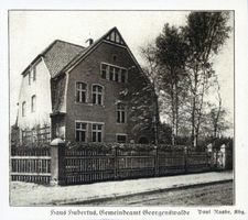 Georgenswalde, Kreis Samland Georgenswalde, Haus Hubertus, Gemeindeamt 