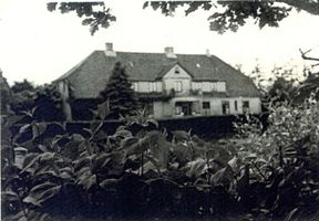Galben, Kreis Bartenstein Galben, Gutshaus - Gartenseite II 