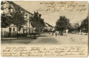 Lötzen, Stadt, Kreis Lötzen Lycker Straße Lötzen, Lycker Straße V 