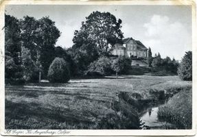 Klein Guja, Kreis Angerburg Klein Guja, Blick zum Gutshaus 