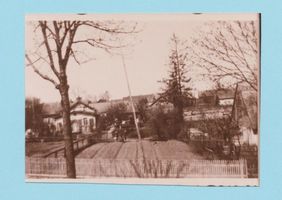 Friedenberg, Kreis Gerdauen Friedenberg, Gasthaus Radtke, Teilansicht Tanzsaal Фриденберг, трактир Радтке, частичный вид — танцевальный зал