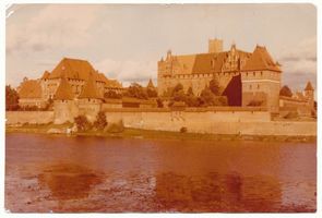 Marienburg, Westpr., Kreis Marienburg Marienburg i. Westpr., Die Marienburg von der Nogatseite XLIII Marienburg, Schloß