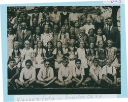 Friedenberg, Kreis Gerdauen Friedenberg, Klassenfoto Фриденберг, фотография класса