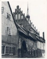 Elbing, Stadt, Stadtkreis Elbing Elbing, Marienkirche mit Tor zum Klosterhof 