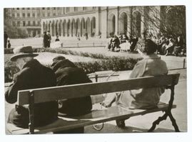 Königsberg (Pr.), Stadtkreis Königsberg Paradeplatz Königsberg, Paradeplatz, Vorfrühling Кёнигсберг, Парадная площадь, предвесенье