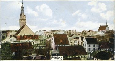 Elbing, Stadt, Stadtkreis Elbing Elbing, Panorama 