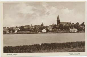 Stuhm, Stadt, Kreis Stuhm Stuhm, Blick vom Hintersee II 