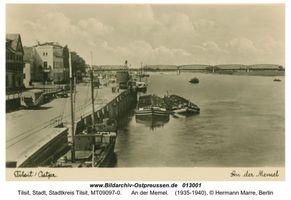 Tilsit, Stadt, Stadtkreis Tilsit Memelstraße