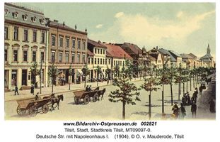 Tilsit, Stadt, Stadtkreis Tilsit Deutsche Straße