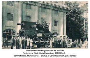 Rastenburg, Stadt, Kreis Rastenburg Bahnhofstraße