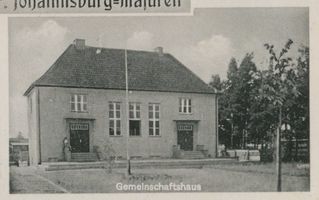 Königstal, Kreis Johannisburg Königstal, Gemeinschaftshaus Кёнигсталь, общественный дом