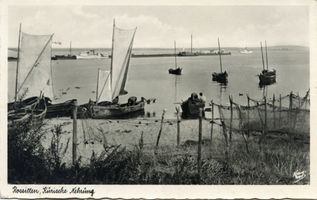 Rossitten Kr. Samland, Kreis Samland Rossitten Kr. Samland, Blick auf die Mole Росситтен, округ Самбия, вид на мол