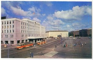 Königsberg (Pr.), Stadtkreis Königsberg Adolf-Hitler-Platz (fr. Hansaplatz) Königsberg - Kaliningrad, Siegesplatz am ehemaligen Nordbahnhof Königsberg, Hansaplatz und Umgebung