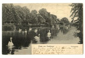 Gumbinnen, Stadt, Kreis Gumbinnen Gumbinnen, Flußpartie IV 